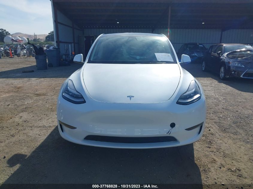 2021 Tesla Model Y Long Range VIN: 5YJYGDEEXMF231599 Lot: 37768828