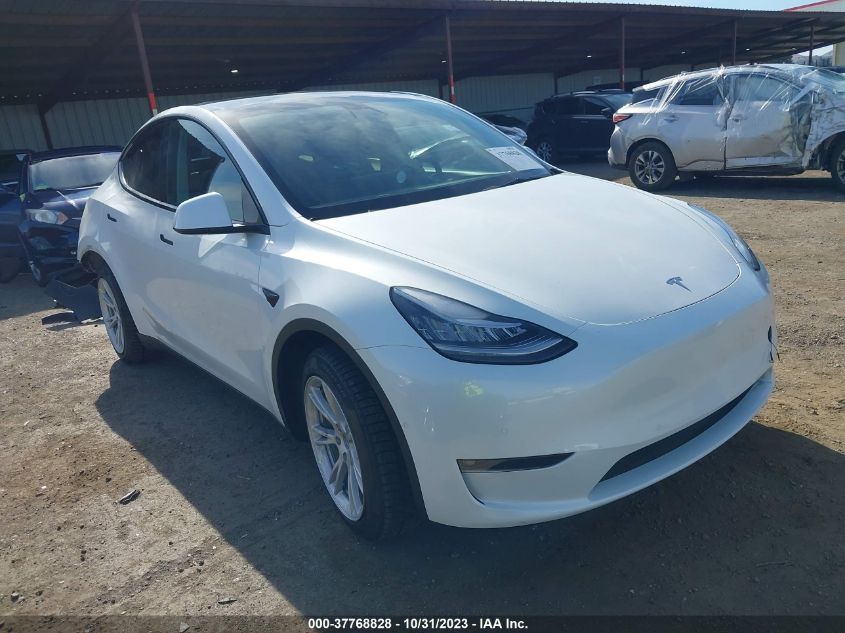 2021 Tesla Model Y Long Range VIN: 5YJYGDEEXMF231599 Lot: 37768828