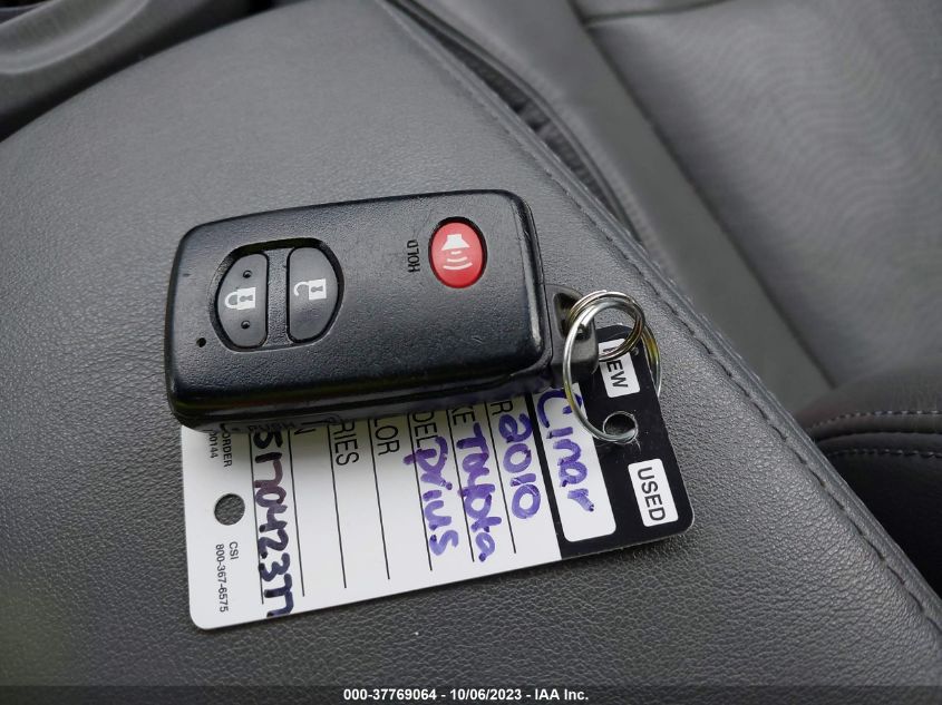 2010 Toyota Prius Ii/Iii/Iv/V/I VIN: JTDKN3DU4A0043265 Lot: 37769064