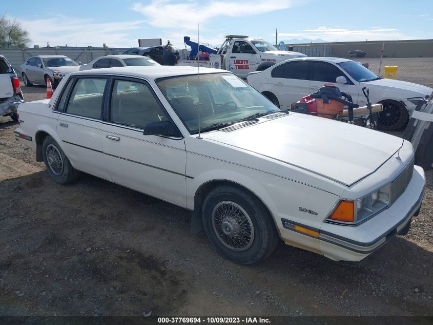 1G4AH19E8FD410107 1985 Buick Century Custom