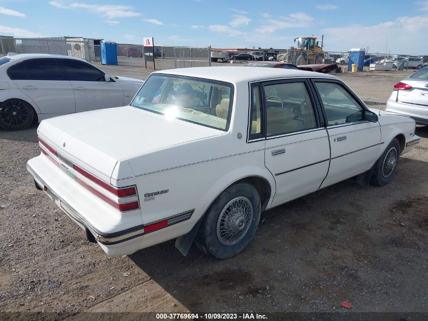 1G4AH19E8FD410107 1985 Buick Century Custom