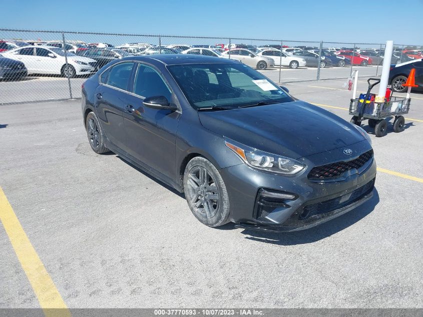 2020 Kia Forte Gt-Line VIN: 3KPF34AD3LE200473 Lot: 37770593