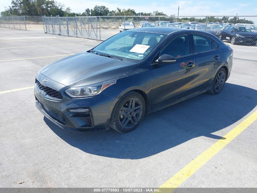 2020 Kia Forte Gt-Line VIN: 3KPF34AD3LE200473 Lot: 37770593