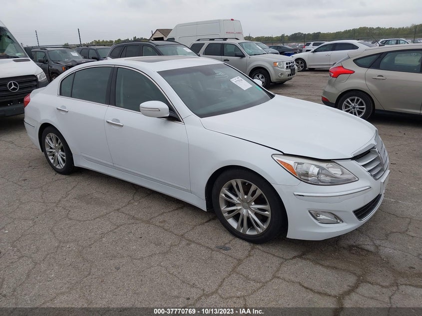 2014 Hyundai Genesis 3.8 VIN: KMHGC4DD2EU260244 Lot: 37770769