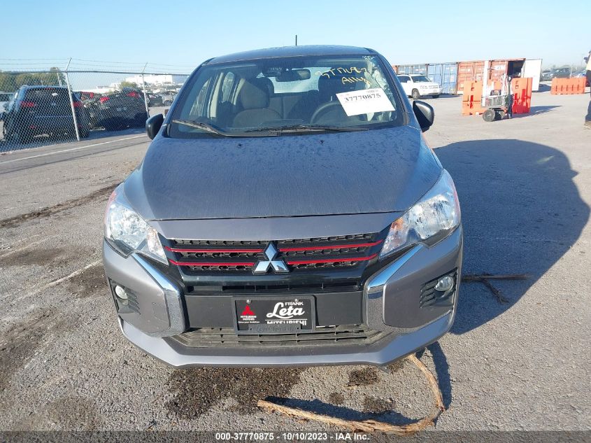 2022 Mitsubishi Mirage Se/Black Edition VIN: ML32AWHJ6NH009867 Lot: 37770875