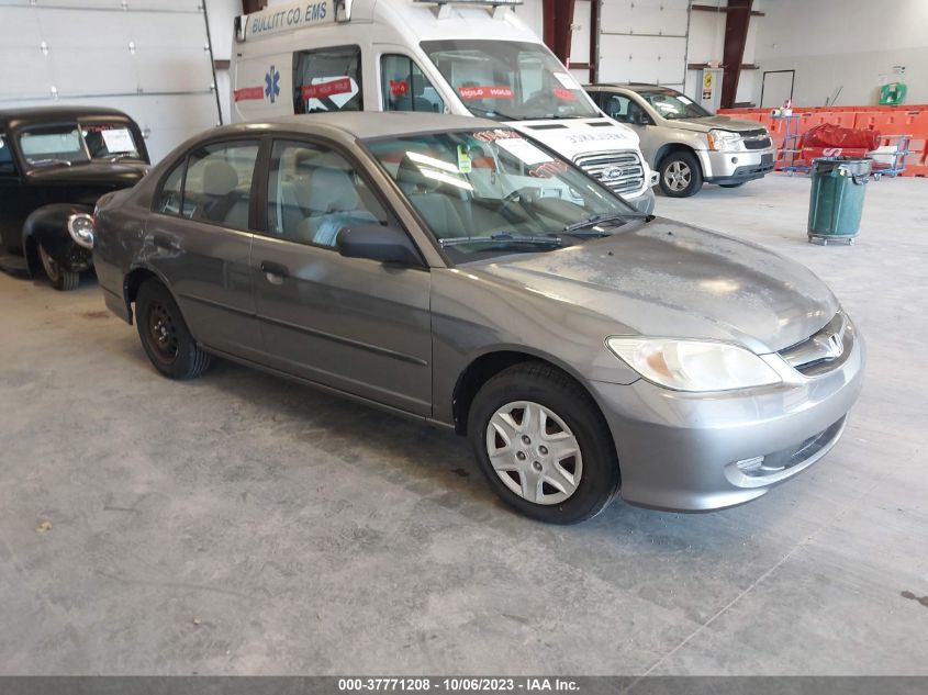 2005 Honda Civic Vp VIN: 2HGES16395H556531 Lot: 37771208