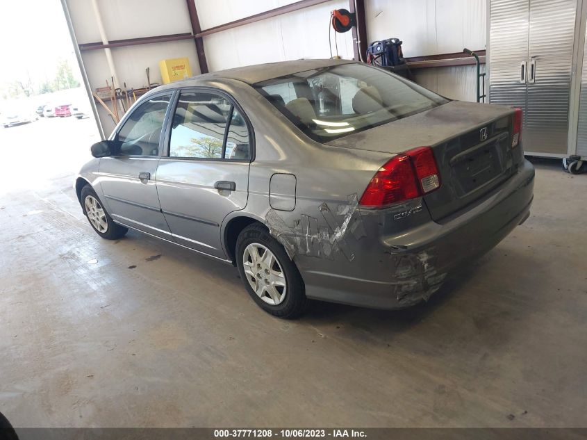 2005 Honda Civic Vp VIN: 2HGES16395H556531 Lot: 37771208