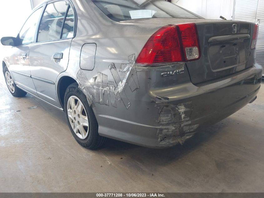 2005 Honda Civic Vp VIN: 2HGES16395H556531 Lot: 37771208