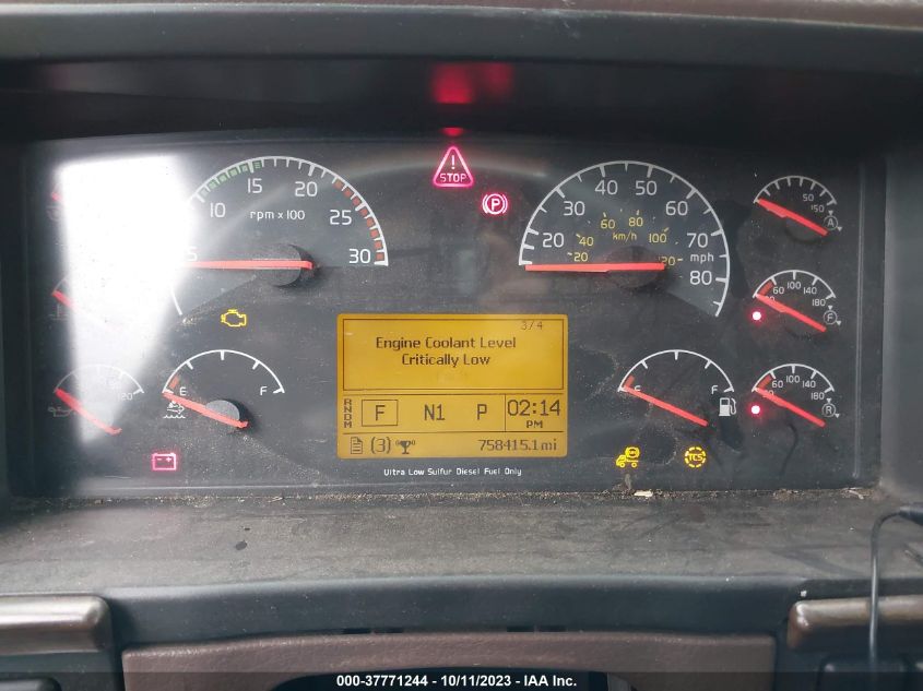 2016 Volvo Vn Vnl VIN: 4V4NC9EH0GN933382 Lot: 37771244