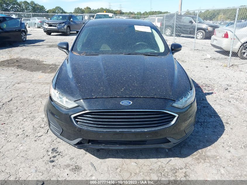 2020 Ford Fusion S VIN: 3FA6P0G78LR229318 Lot: 37771450