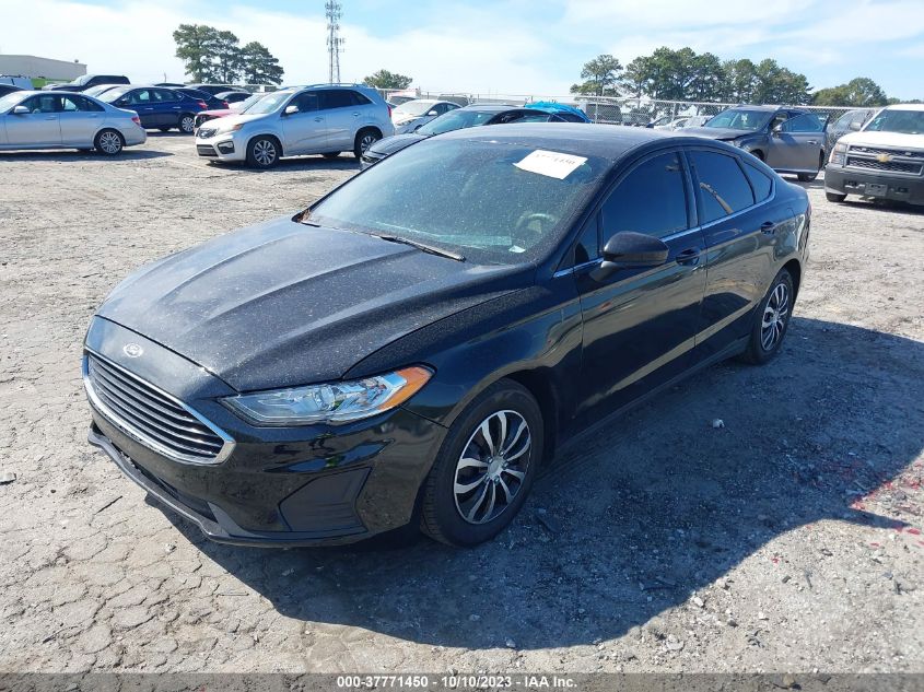 2020 Ford Fusion S VIN: 3FA6P0G78LR229318 Lot: 37771450