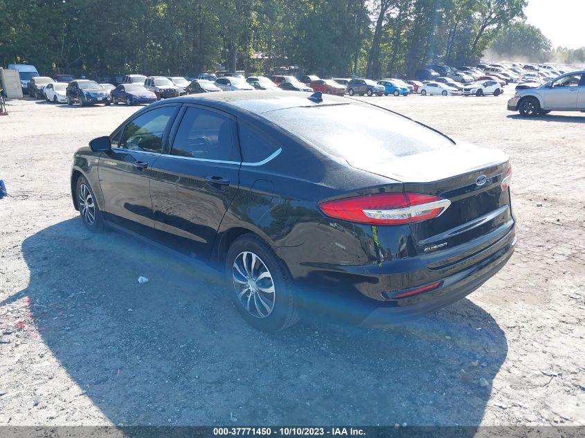 2020 Ford Fusion S VIN: 3FA6P0G78LR229318 Lot: 37771450