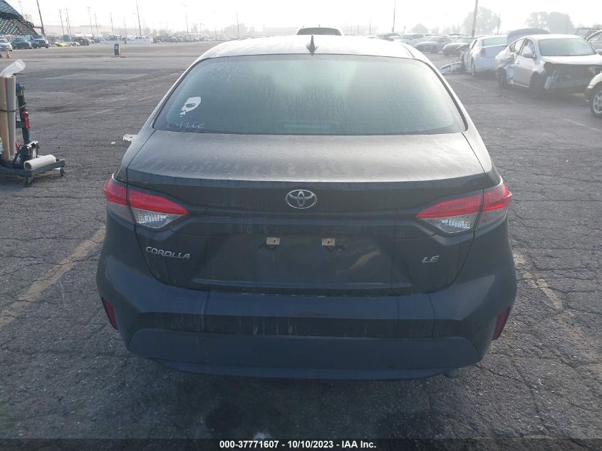 2020 Toyota Corolla Le VIN: 5YFEPRAE4LP084432 Lot: 37771607