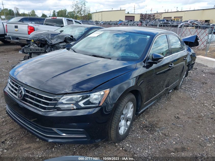 2017 Volkswagen Passat 1.8T S VIN: 1VWAT7A35HC080187 Lot: 37771681