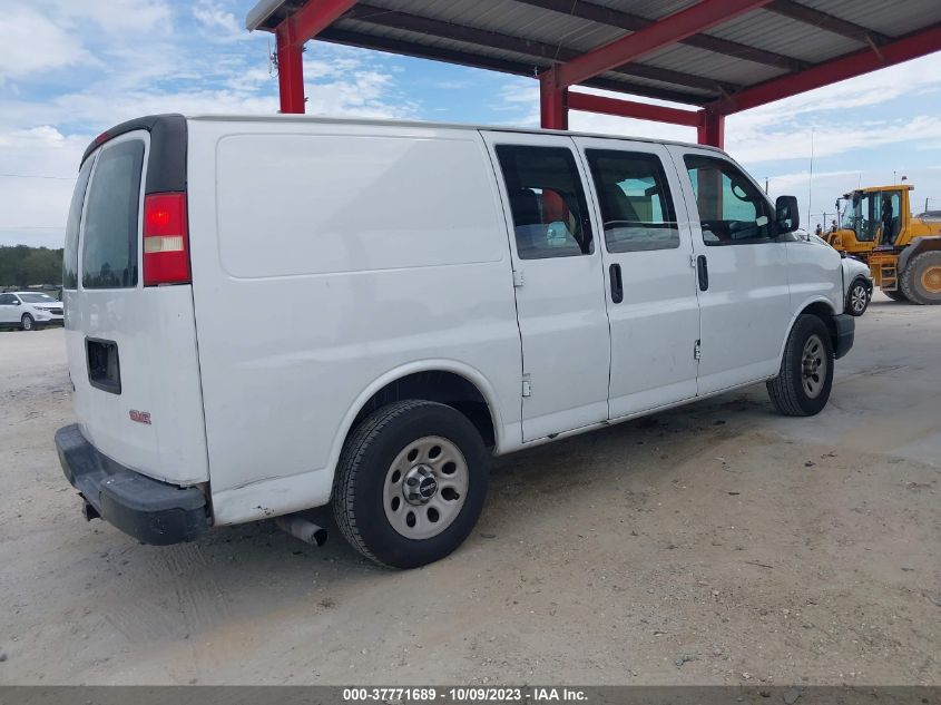 2010 GMC Savana Cargo Van VIN: 1GTUGAD45A1113311 Lot: 37771689