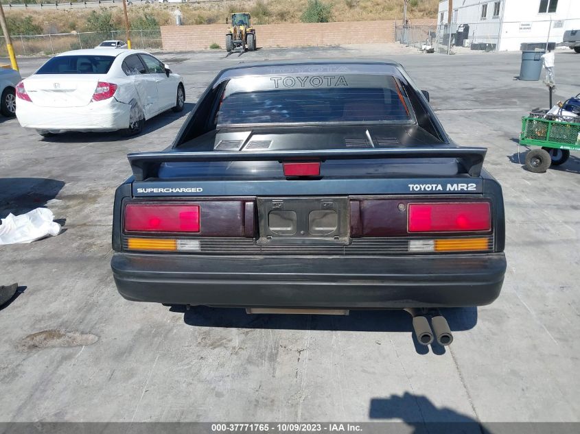 1987 Toyota Mr2 VIN: JT2AW15C2H0101038 Lot: 37771765