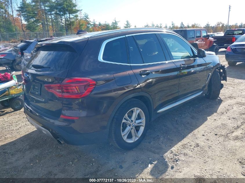 2018 BMW X3 xDrive30I VIN: 5UXTR9C55JLC75394 Lot: 37772137