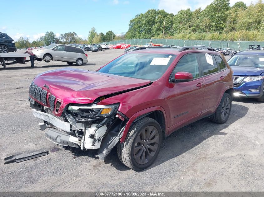 2021 Jeep Cherokee High Altitude 4X4 VIN: 1C4PJMDN5MD166313 Lot: 37772196