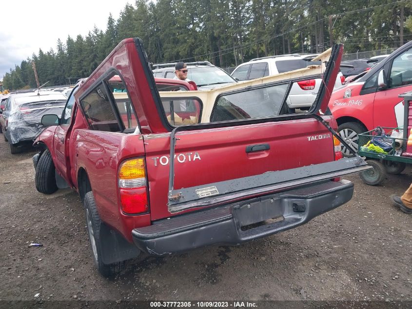 2003 Toyota Tacoma Base (A4) VIN: 5TENL42N23Z253841 Lot: 37772305