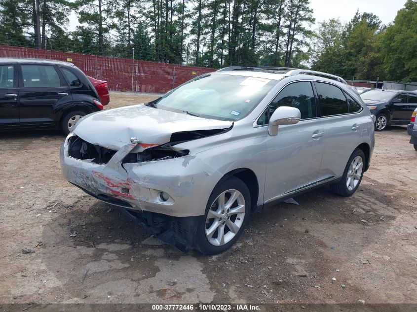 2010 Lexus Rx 350 VIN: 2T2ZK1BA0AC031569 Lot: 37772446