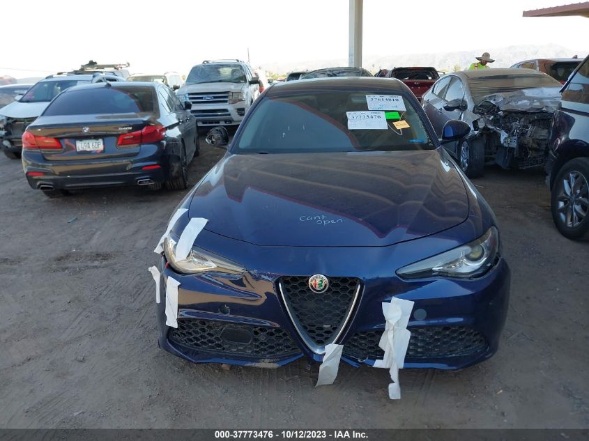 2018 Alfa Romeo Giulia Ti Sport VIN: ZARFAECN2J7576456 Lot: 37773476