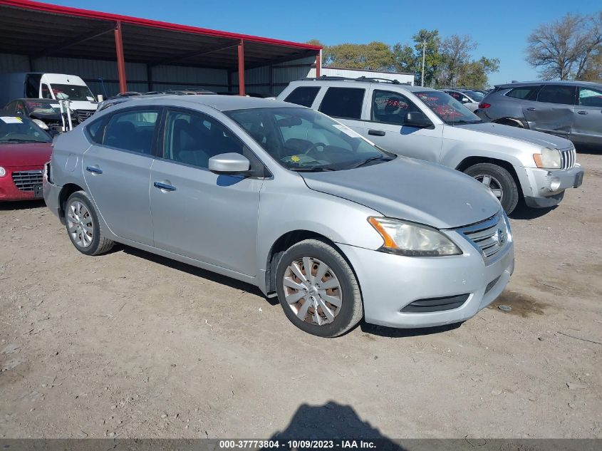 2014 Nissan Sentra Sv VIN: 3N1AB7AP7EL675036 Lot: 40719949