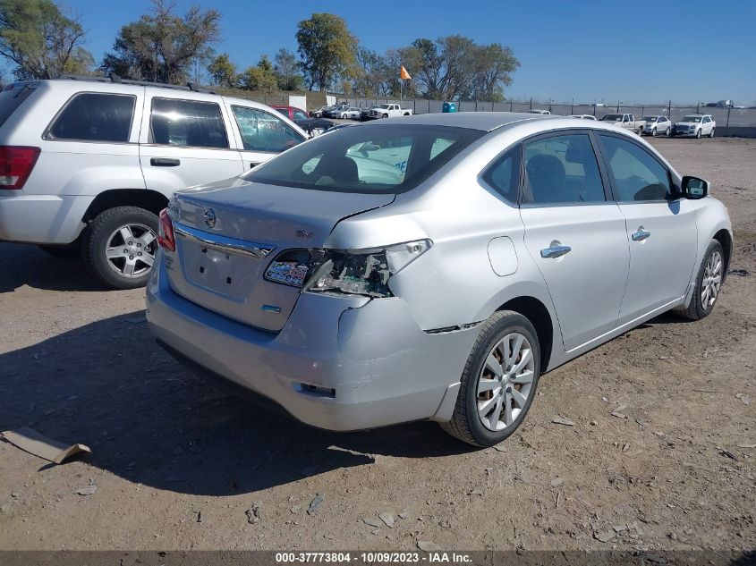 2014 Nissan Sentra Sv VIN: 3N1AB7AP7EL675036 Lot: 40719949