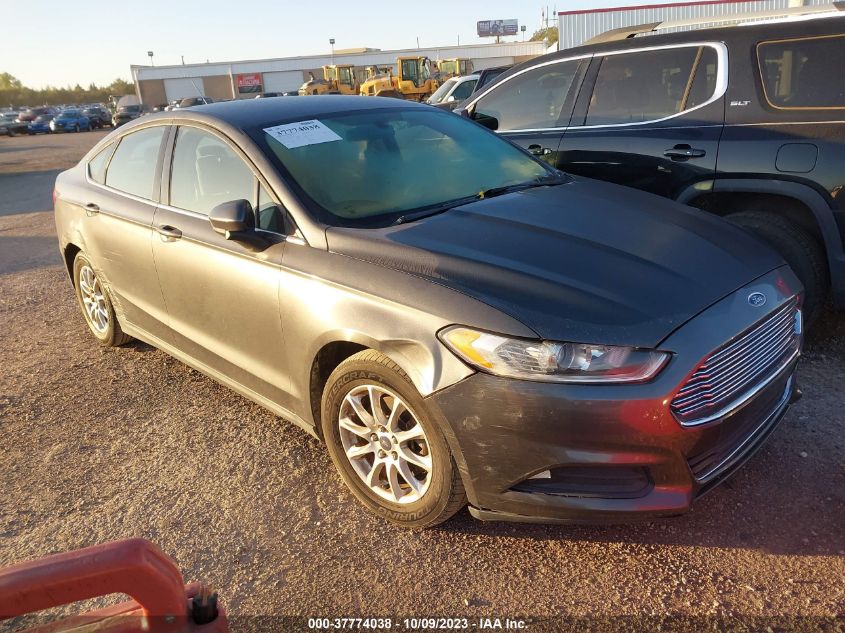 2016 Ford Fusion S VIN: 3FA6P0G75GR375245 Lot: 37774038