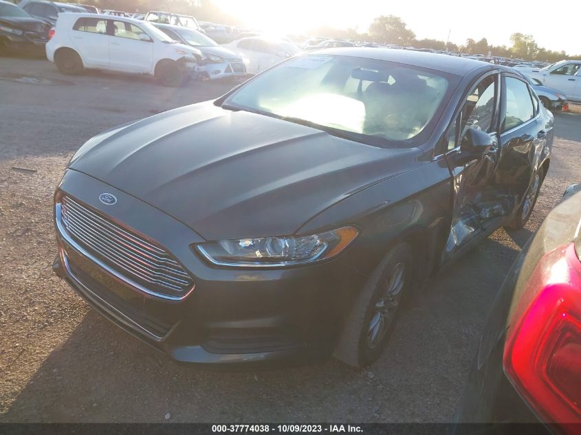 2016 Ford Fusion S VIN: 3FA6P0G75GR375245 Lot: 37774038