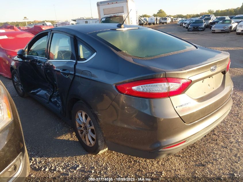 2016 Ford Fusion S VIN: 3FA6P0G75GR375245 Lot: 37774038