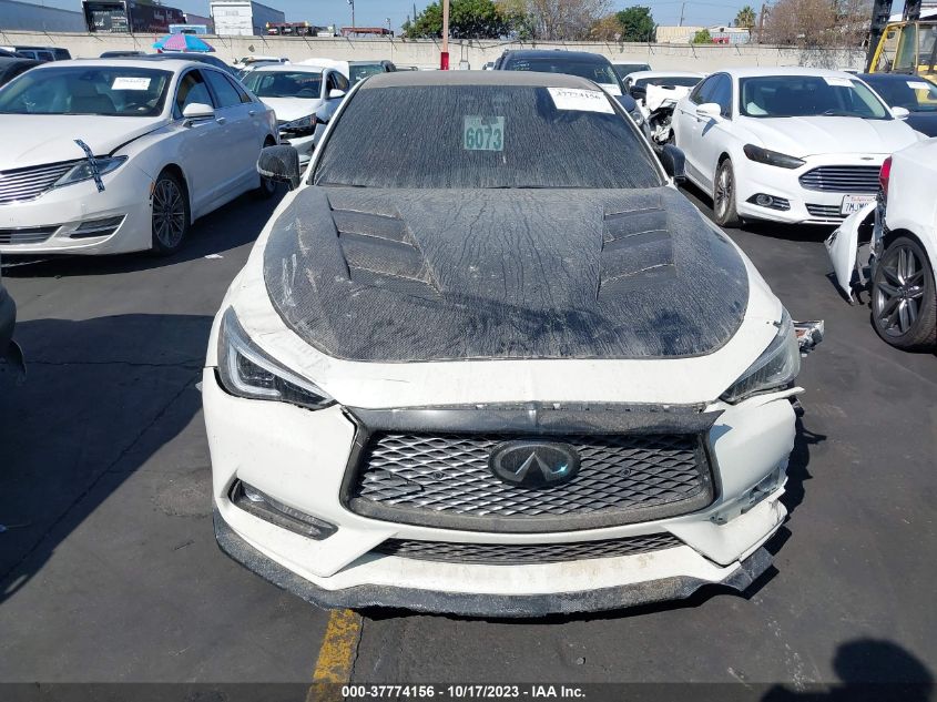 2019 Infiniti Q60 3.0T Red Sport 400 VIN: JN1FV7EL2KM440257 Lot: 37774156