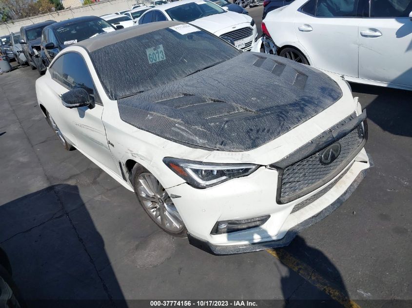 JN1FV7EL2KM440257 2019 Infiniti Q60 3.0T Red Sport 400