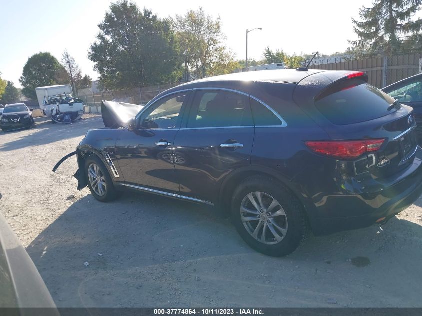 2017 Infiniti Qx70 VIN: JN8CS1MW9HM411286 Lot: 37774864