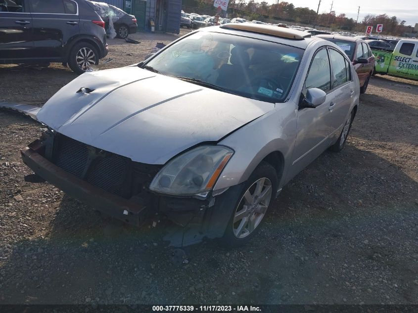 2004 Nissan Maxima 3.5 Sl VIN: 1N4BA41E54C849512 Lot: 37775339