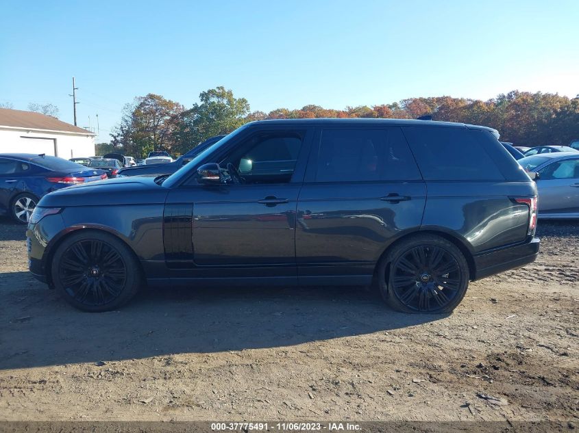 2019 Land Rover Range Rover 3.0L V6 Turbocharged Diesel Hse Td6 VIN: SALGS2RK0KA547736 Lot: 37775491