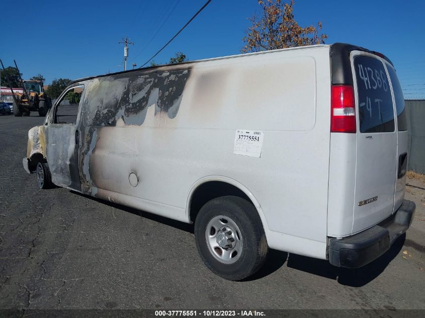 2018 Chevrolet Express Cargo Van VIN: 1GCWGBFP5J1254675 Lot: 37775551