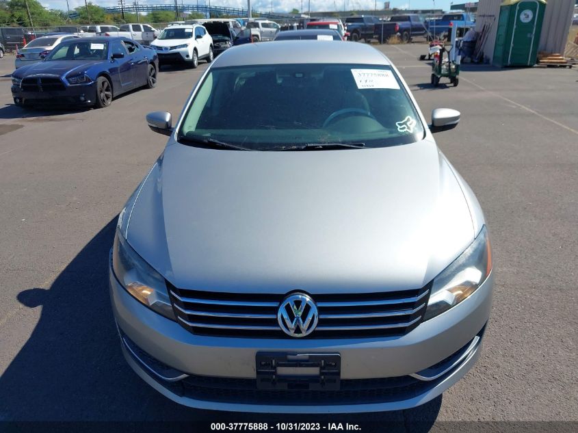 2013 Volkswagen Passat S W/Appearance VIN: 1VWAP7A30DC101543 Lot: 37775888