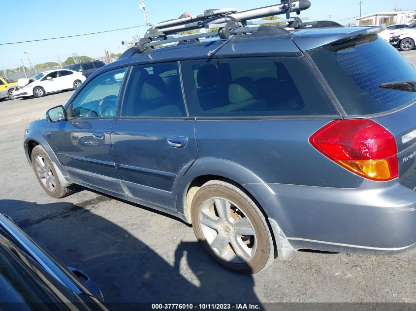 2005 Subaru Outback 3.0R L.l. Bean Edition VIN: 4S4BP86C954377328 Lot: 37776010