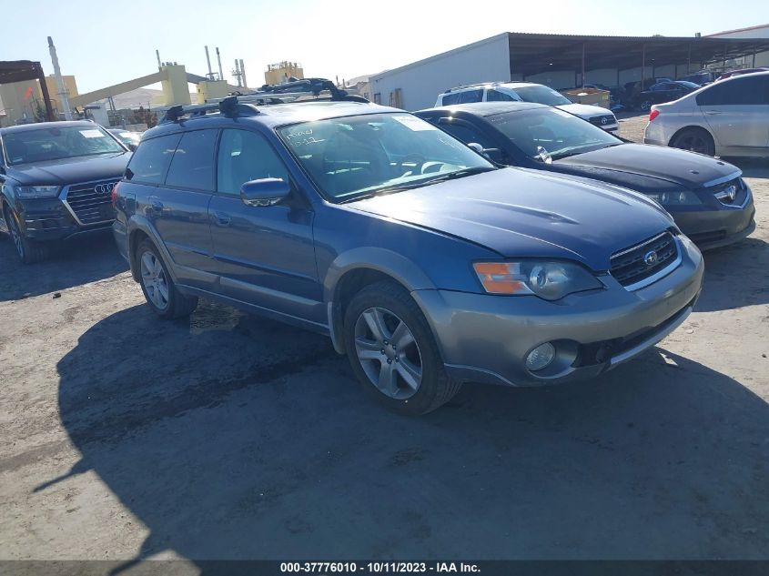 2005 Subaru Outback 3.0R L.l. Bean Edition VIN: 4S4BP86C954377328 Lot: 37776010