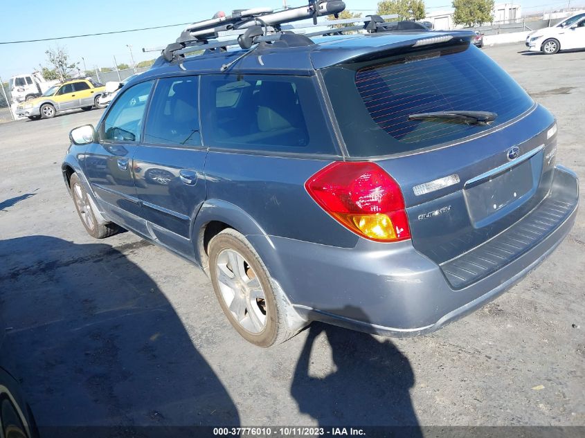 2005 Subaru Outback 3.0R L.l. Bean Edition VIN: 4S4BP86C954377328 Lot: 37776010