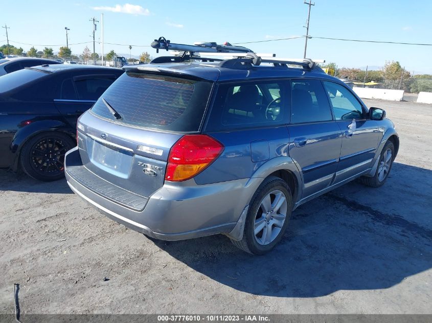 2005 Subaru Outback 3.0R L.l. Bean Edition VIN: 4S4BP86C954377328 Lot: 37776010