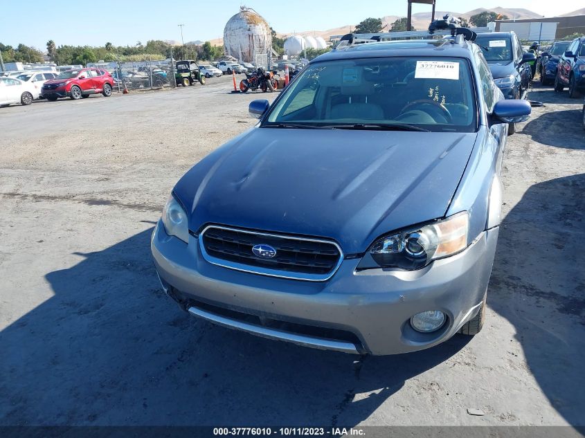 2005 Subaru Outback 3.0R L.l. Bean Edition VIN: 4S4BP86C954377328 Lot: 37776010