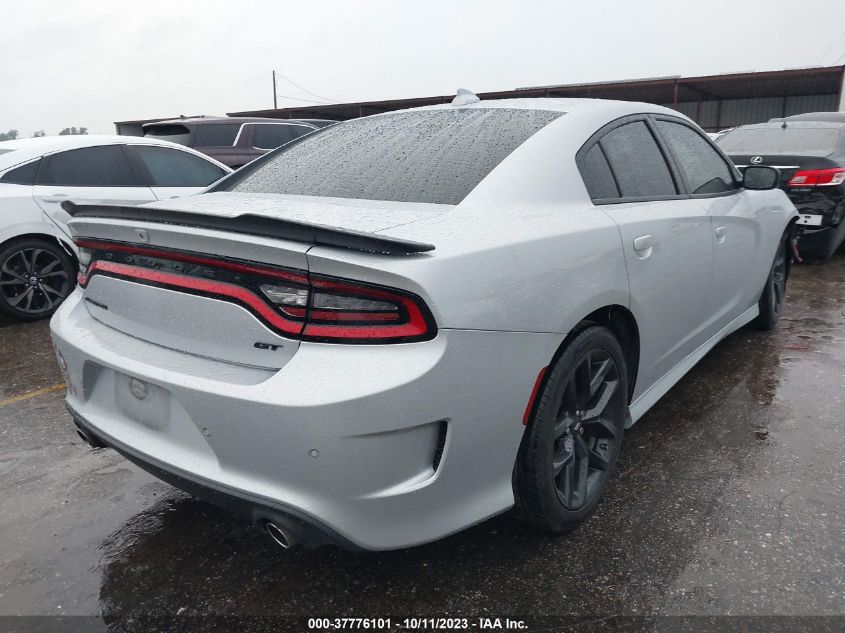 2022 Dodge Charger Gt Rwd VIN: 2C3CDXHG4NH129751 Lot: 37776101