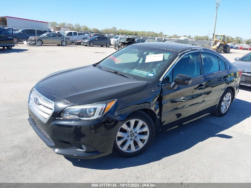 2017 Subaru Legacy 2.5I Premium VIN: 4S3BNAF66H3051654 Lot: 37776135