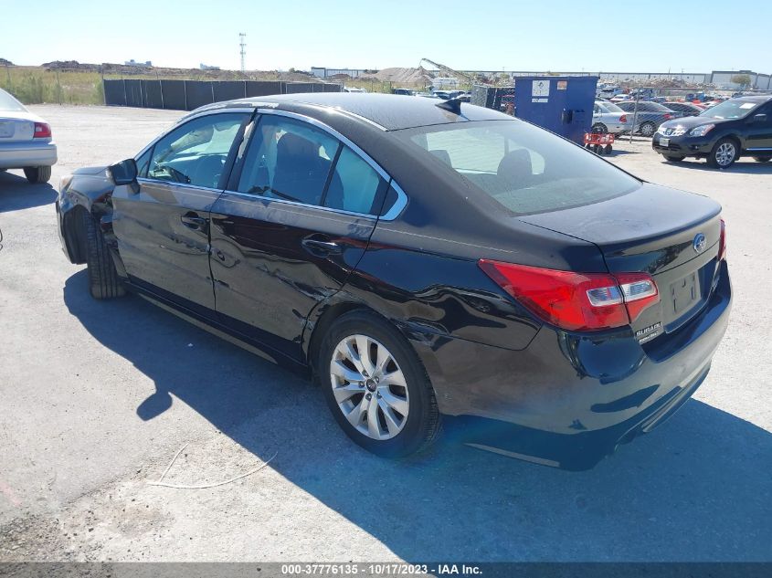 2017 Subaru Legacy 2.5I Premium VIN: 4S3BNAF66H3051654 Lot: 37776135