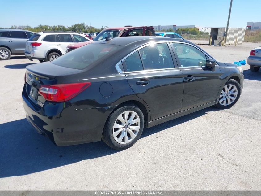 2017 Subaru Legacy 2.5I Premium VIN: 4S3BNAF66H3051654 Lot: 37776135