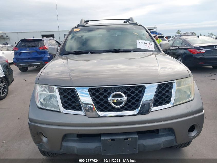 1N6AD07U36C420700 2006 Nissan Frontier Le