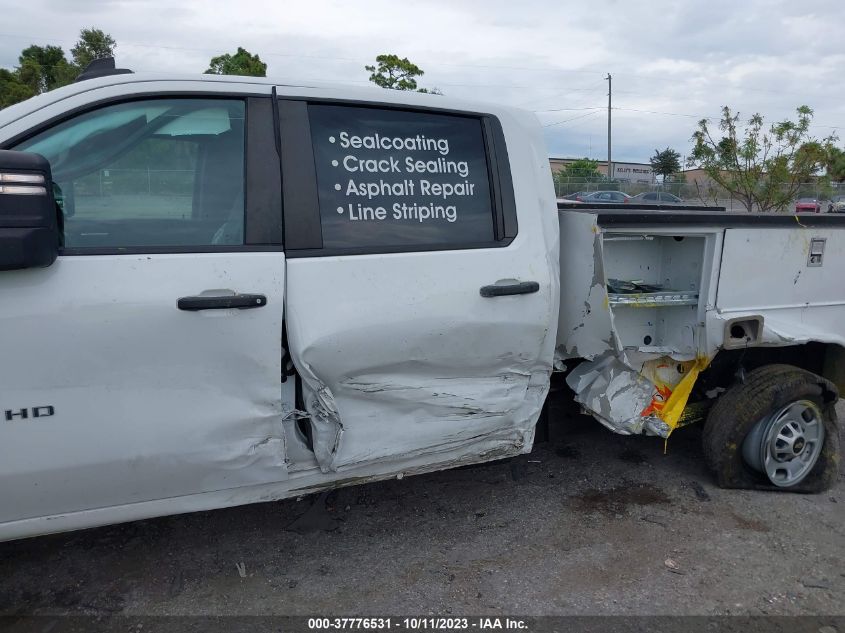 2021 Chevrolet Silverado 2500Hd 2Wd Long Bed Wt VIN: 1GB1WLE74MF127092 Lot: 37776531