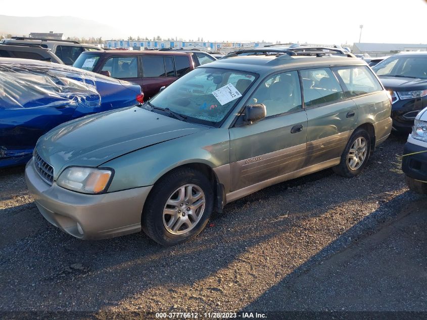 2003 Subaru Legacy VIN: 4S3BH675737625108 Lot: 39378138