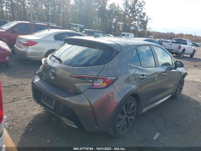 2019 Toyota Corolla Hatchback Se/Xse VIN: JTNK4RBE4K3014524 Lot: 37776765